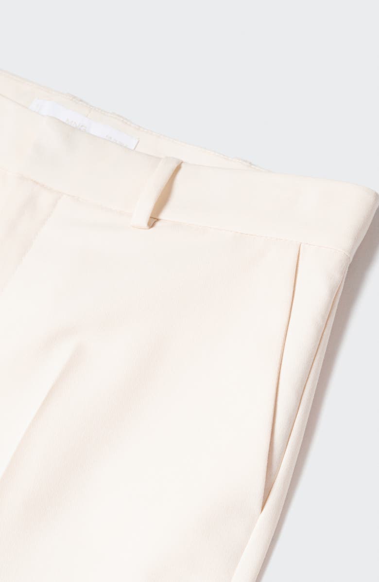 MANGO Pleated Straight Leg Suit Pants, Alternate, color, 