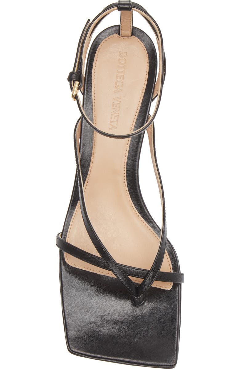 Bottega Veneta Stretch Square Toe Sandal, Alternate, color,