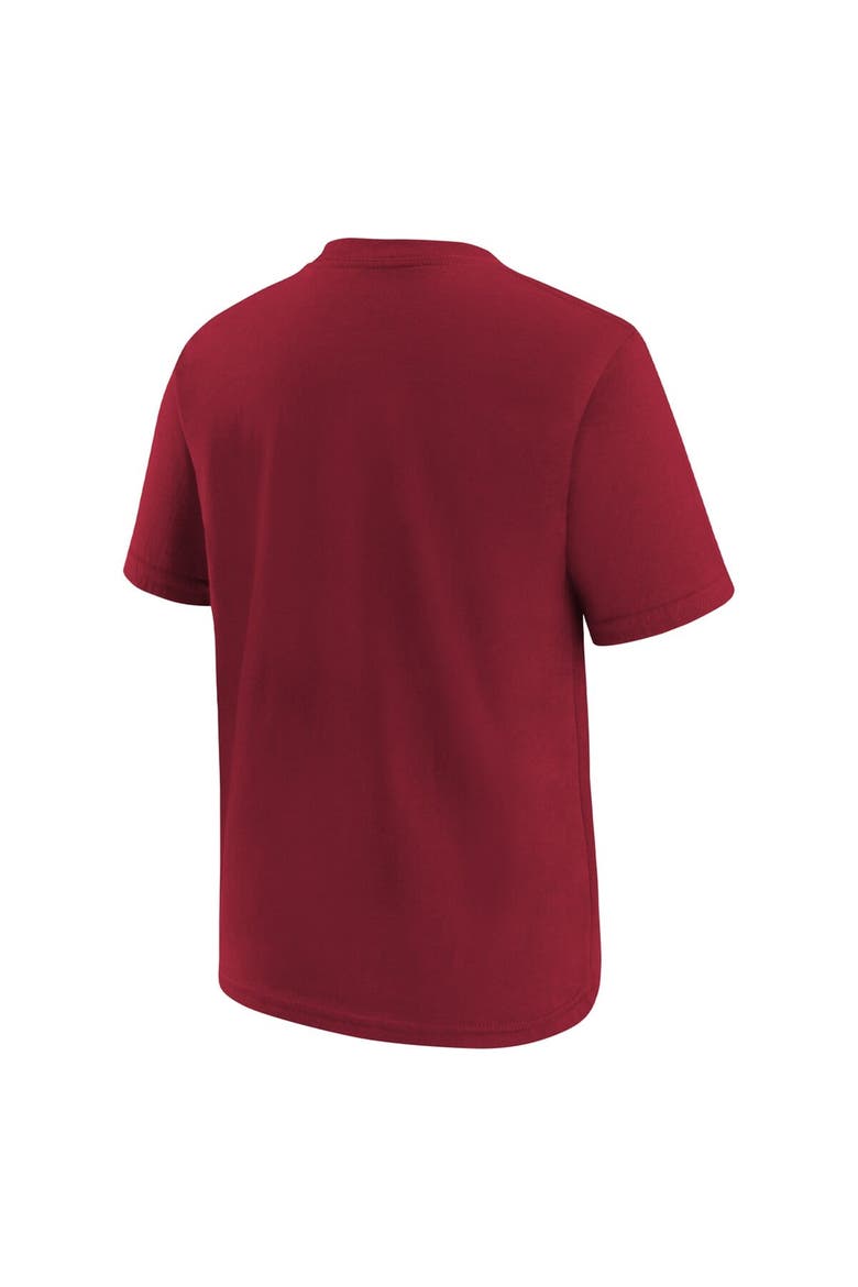 Preschool Nike Scarlet San Francisco 49ers Team Wordmark T-Shirt, Alternate, color, Scarlet