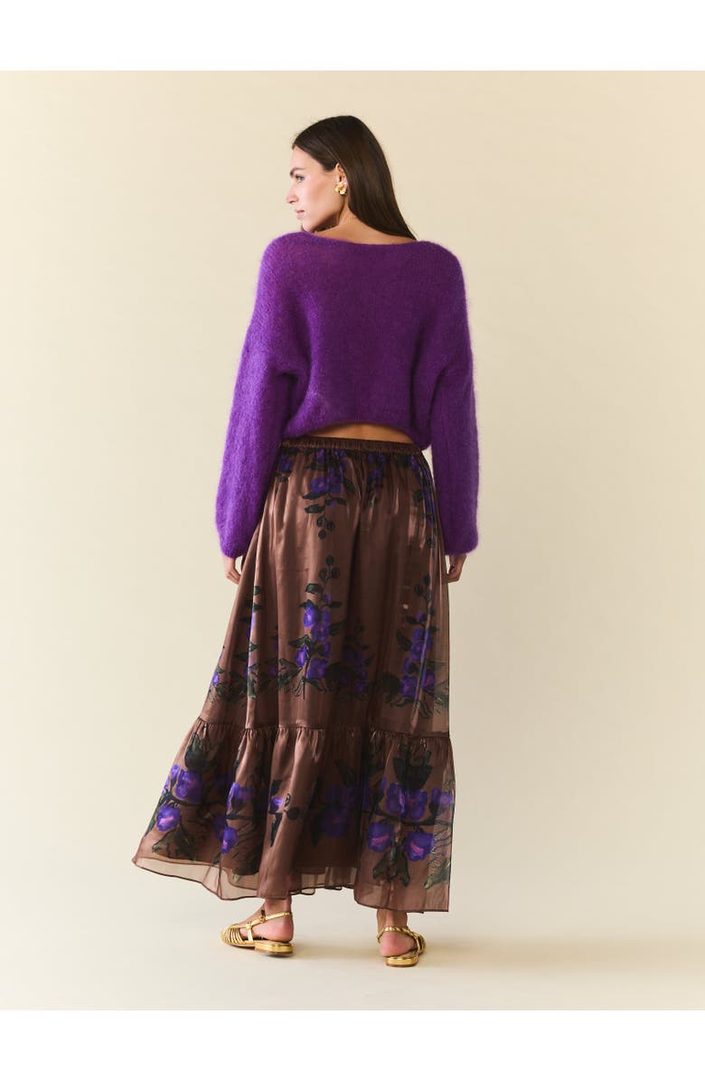 Eddy Bri Skirt, Alternate, color, Larsen Mcdowell Espresso