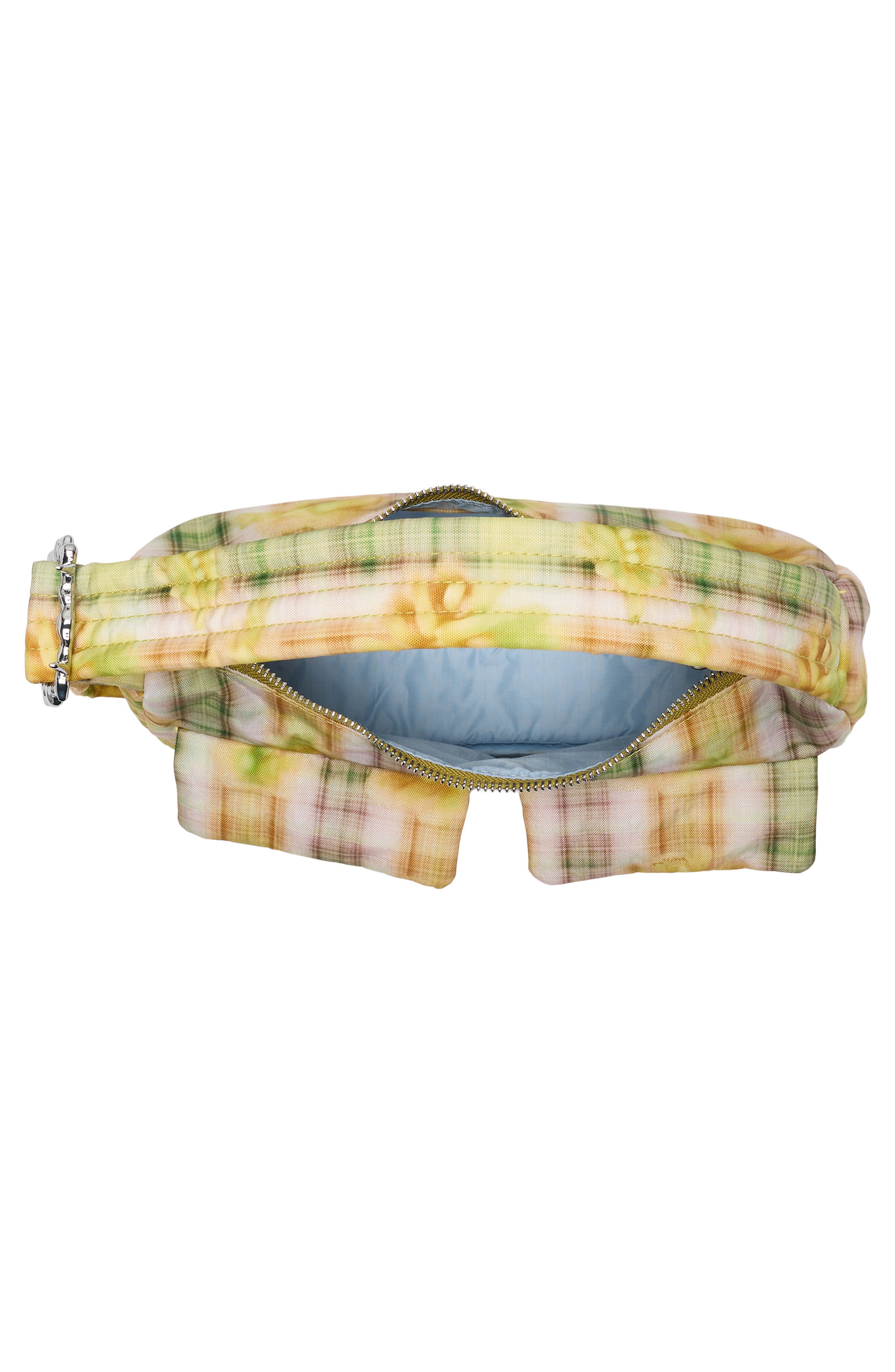 Cargo Nylon Shoulder Bag, Alternate, color, BOXER PLAID