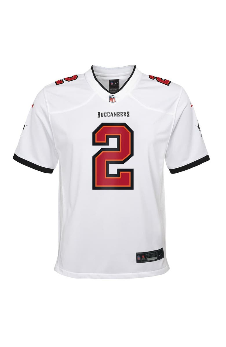 Nike Youth Nike Emeka Egbuka White Tampa Bay Buccaneers White Game Jersey, Alternate, color, White