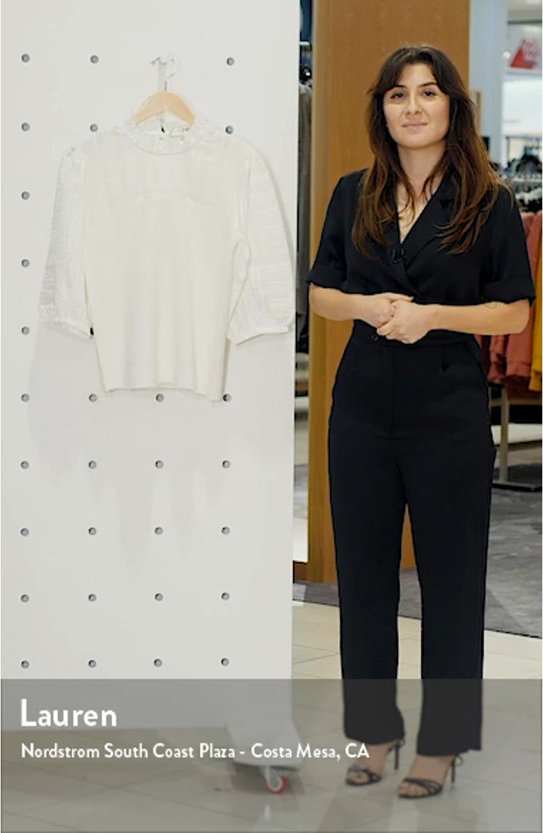 Pascale Mixed Media Sweater, sales video thumbnail