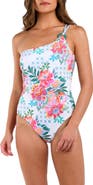 La Blanca Riviera One-Shoulder One-Piece Swimsuit