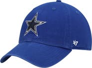 '47 Men's '47 Royal Dallas Cowboys Primary Clean Up Adjustable Hat