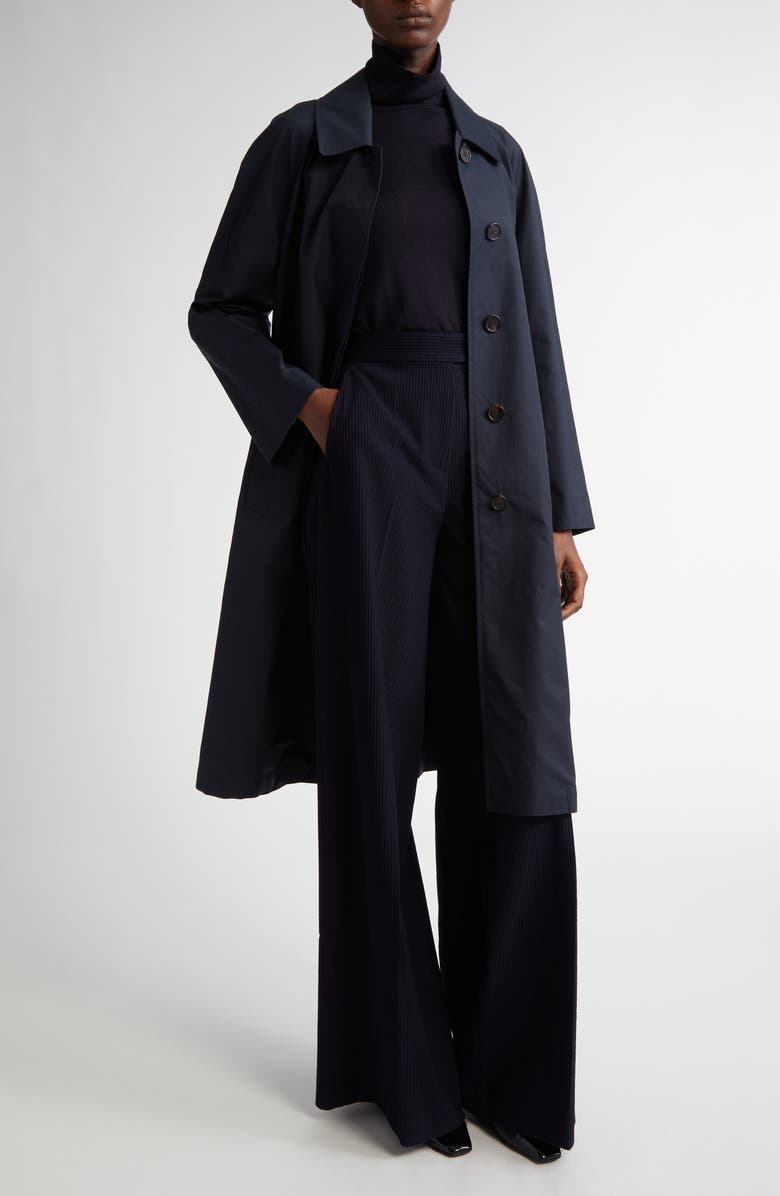 Max Mara Orleans Belted Raincoat, Alternate, color, 