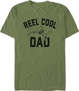 Mickey & Friends Men's Mickey & Friends Reel Cool Dad  Graphic T-Shirt
