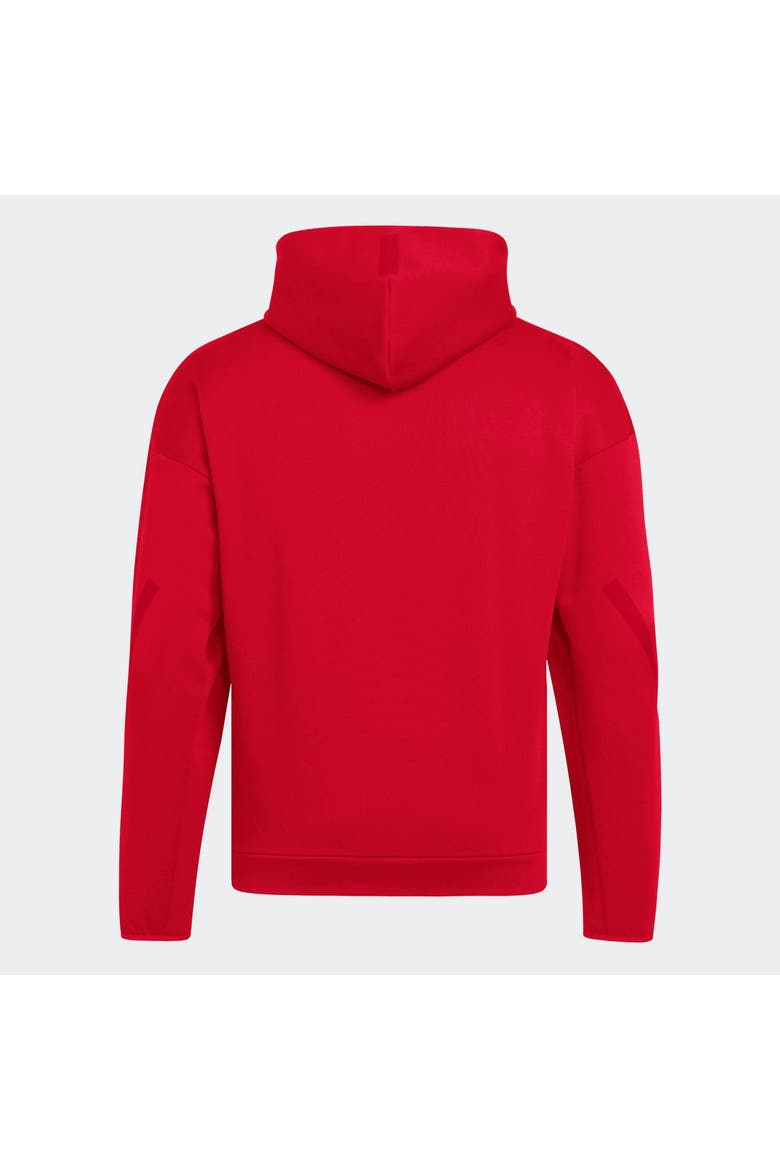 Men's adidas Red Louisville Cardinals Z.N.E Full-Zip Hoodie, Alternate, color, Red