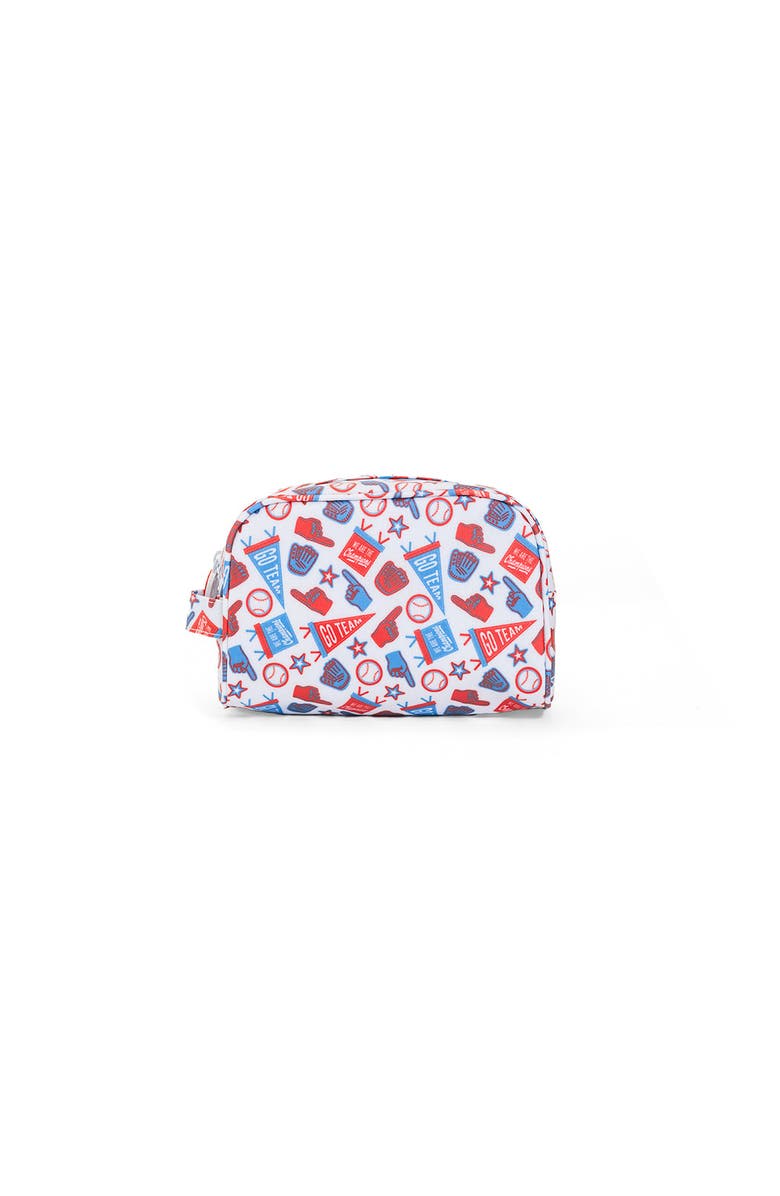 TRVL Design Play Ball Mini Dopp Toiletry, Main, color, Red