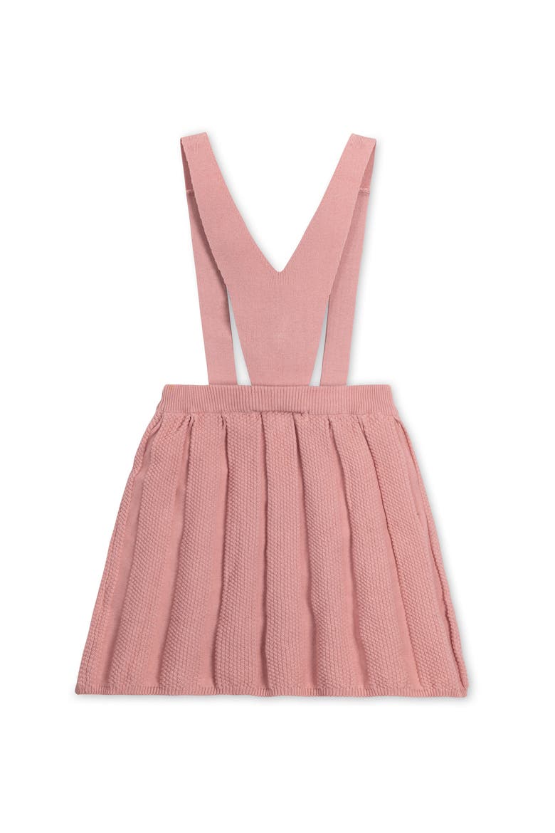 Girls' Pleated Sweater Skirtall, Kids, Alternate, color, Rose