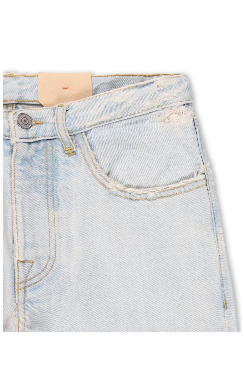 Patchwork Five Pocket Denim Pants, Alternate, color, Stone Wash