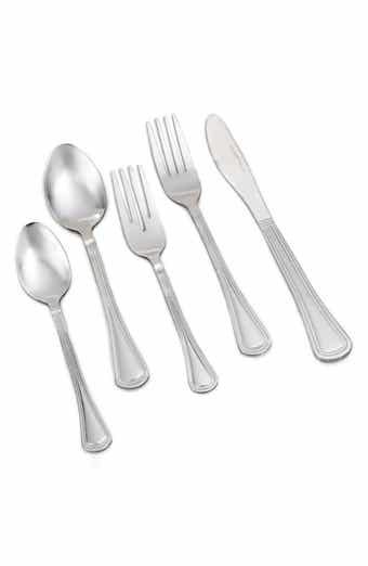 Two-Tone Matte Flatware Set - 20 Piece Set