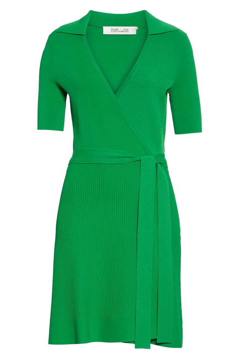Zyla Wrap Dress, Alternate, color, LAWN