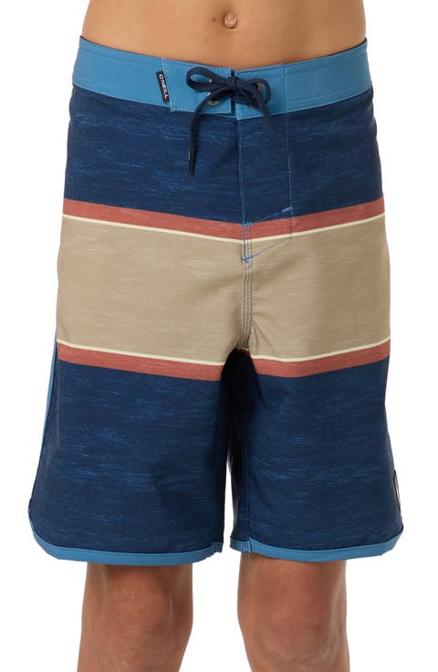 Kids' Lennox Scallop Swim Trunks (Big Kid)