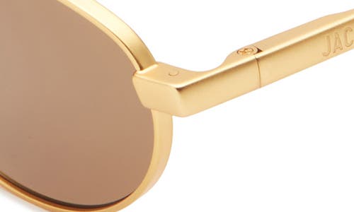 Jacquemus Les Lunettes Alba Sunglasses In Brown