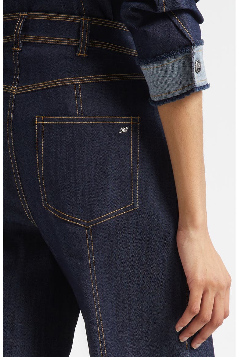 Madi Crop Wide Leg Jeans, Alternate, color, INDIGO