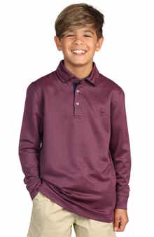 TailorByrd Kids' Long Sleeve Polo