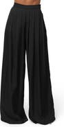 JLUXLABEL Clara Pleated Wide Leg Trousers
