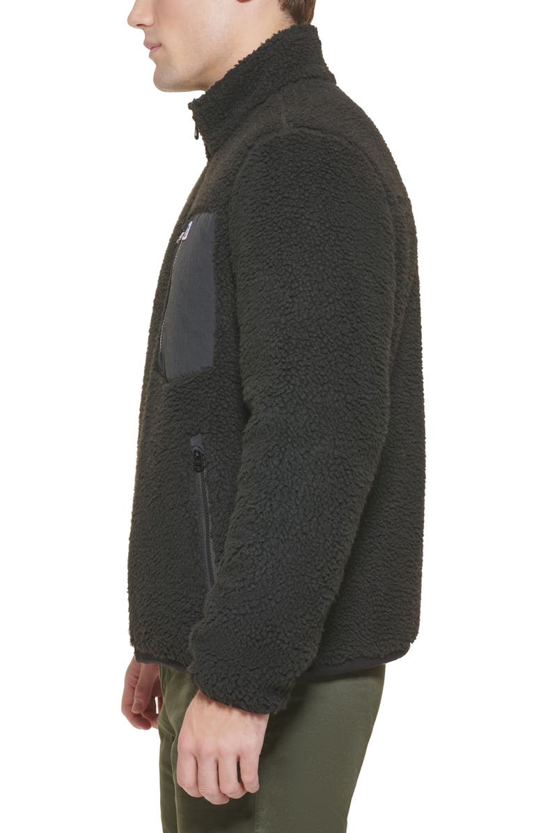 Levi's<sup>®</sup> Contrast Pocket High Pile Fleece Jacket, Alternate, color,