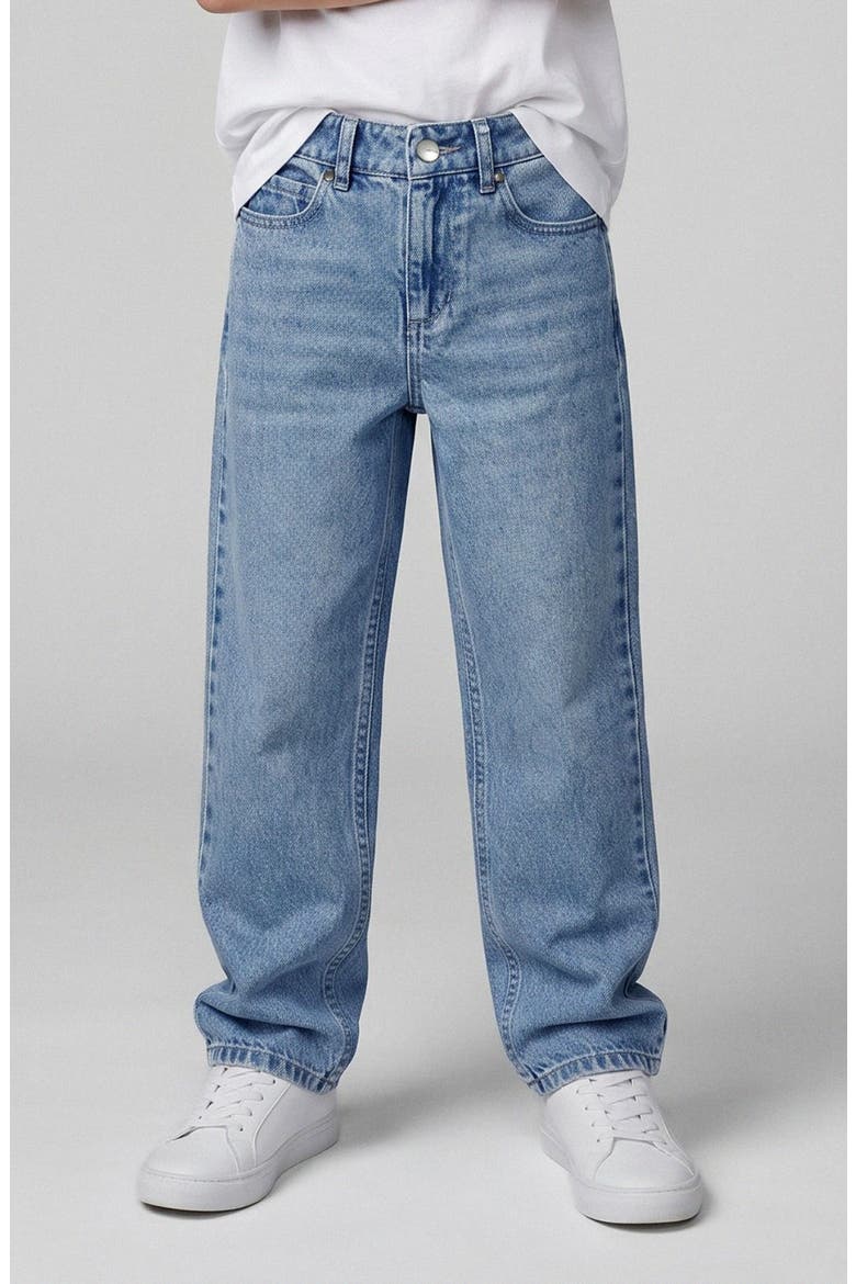 Kids' Maxwell Baggy Fit Jeans, Alternate, color, LIGHT WASH
