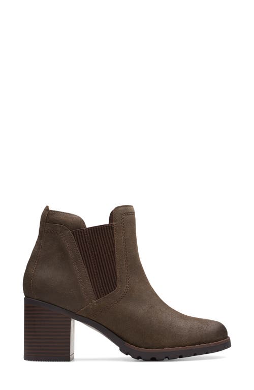 Clarks ® Leda Up Ankle Bootie In Green