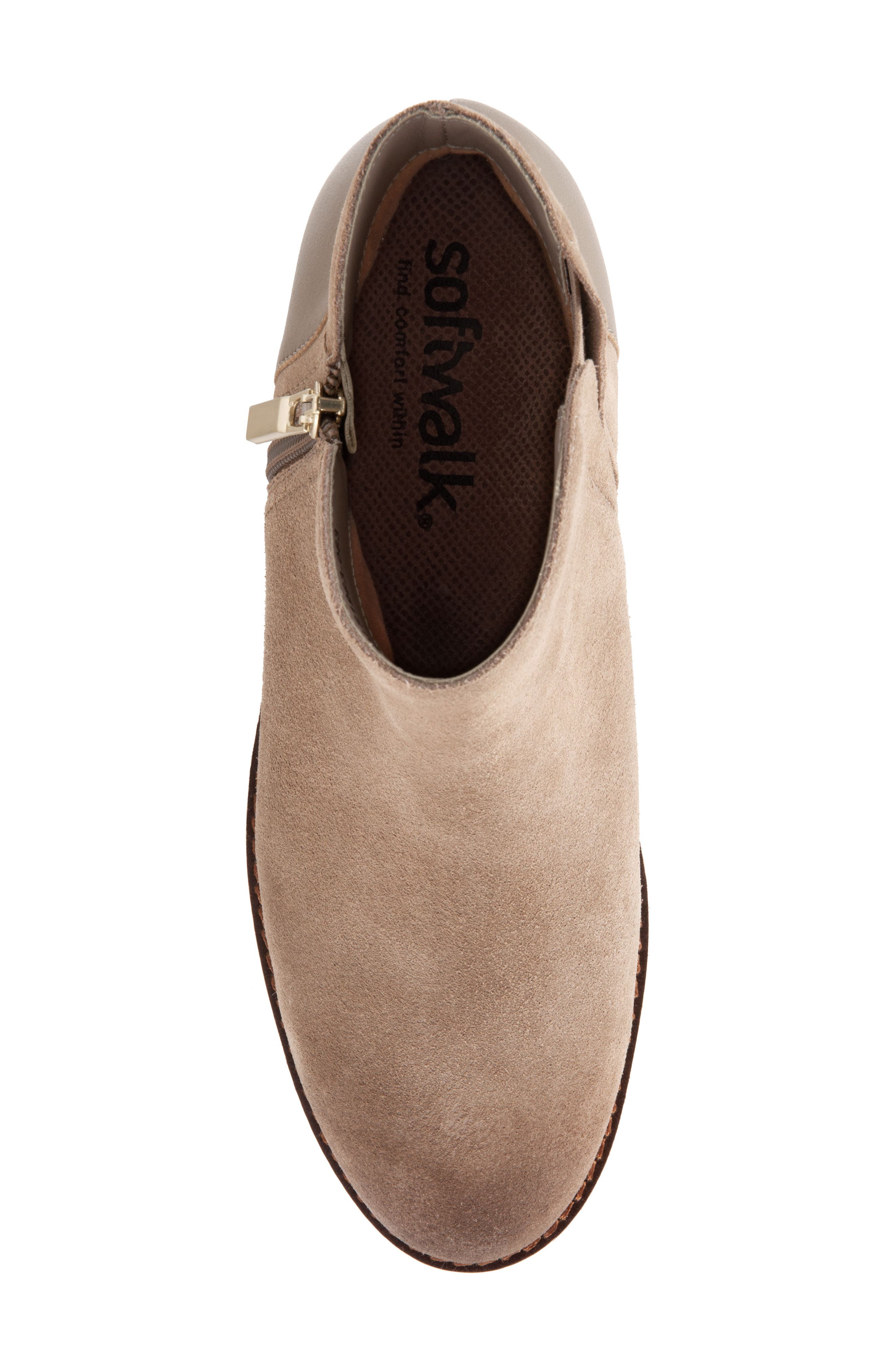 Wesley Bootie, Alternate, color, STONE LEATHER