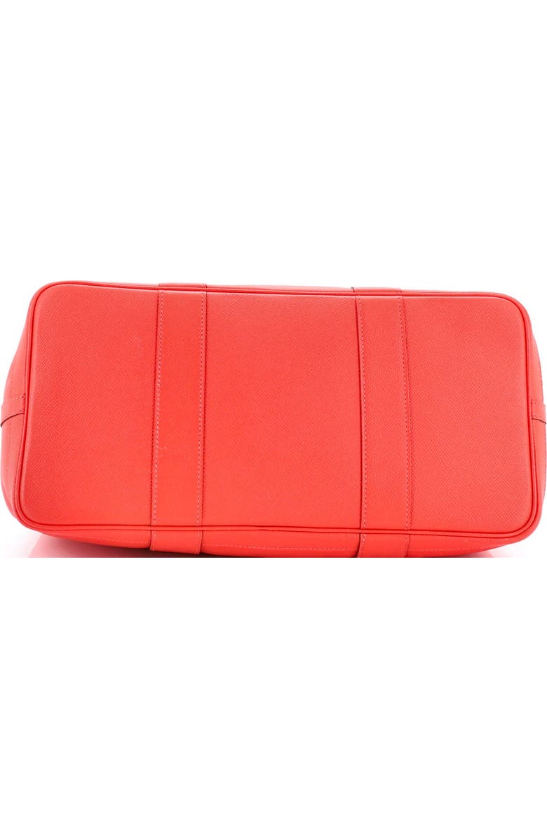 Pre-Owned Hermes Garden Party Tote Leather 36, Alternate, color, Rouge Pivoine