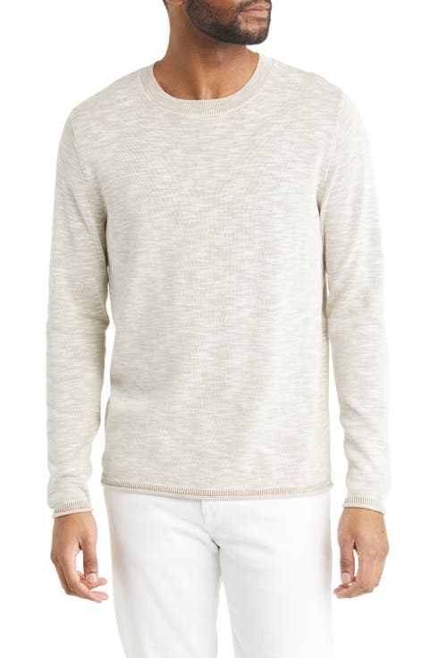 Textured Cotton Sweater (Regular & Tall)