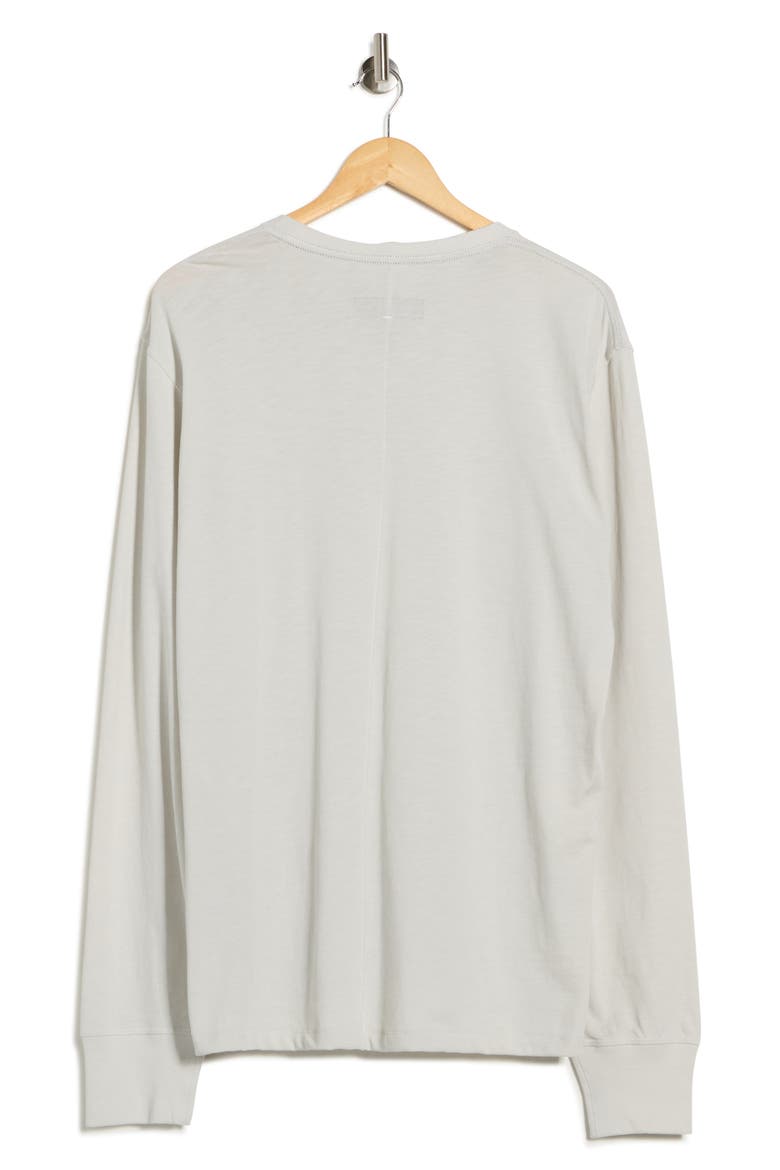 Classic Slub Jersey Henley, Alternate, color, NATURAL GREY