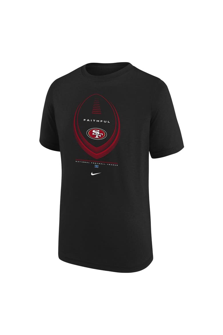 Youth Nike  Black San Francisco 49ers Icon Legend Dri-FIT T-Shirt, Alternate, color, Black