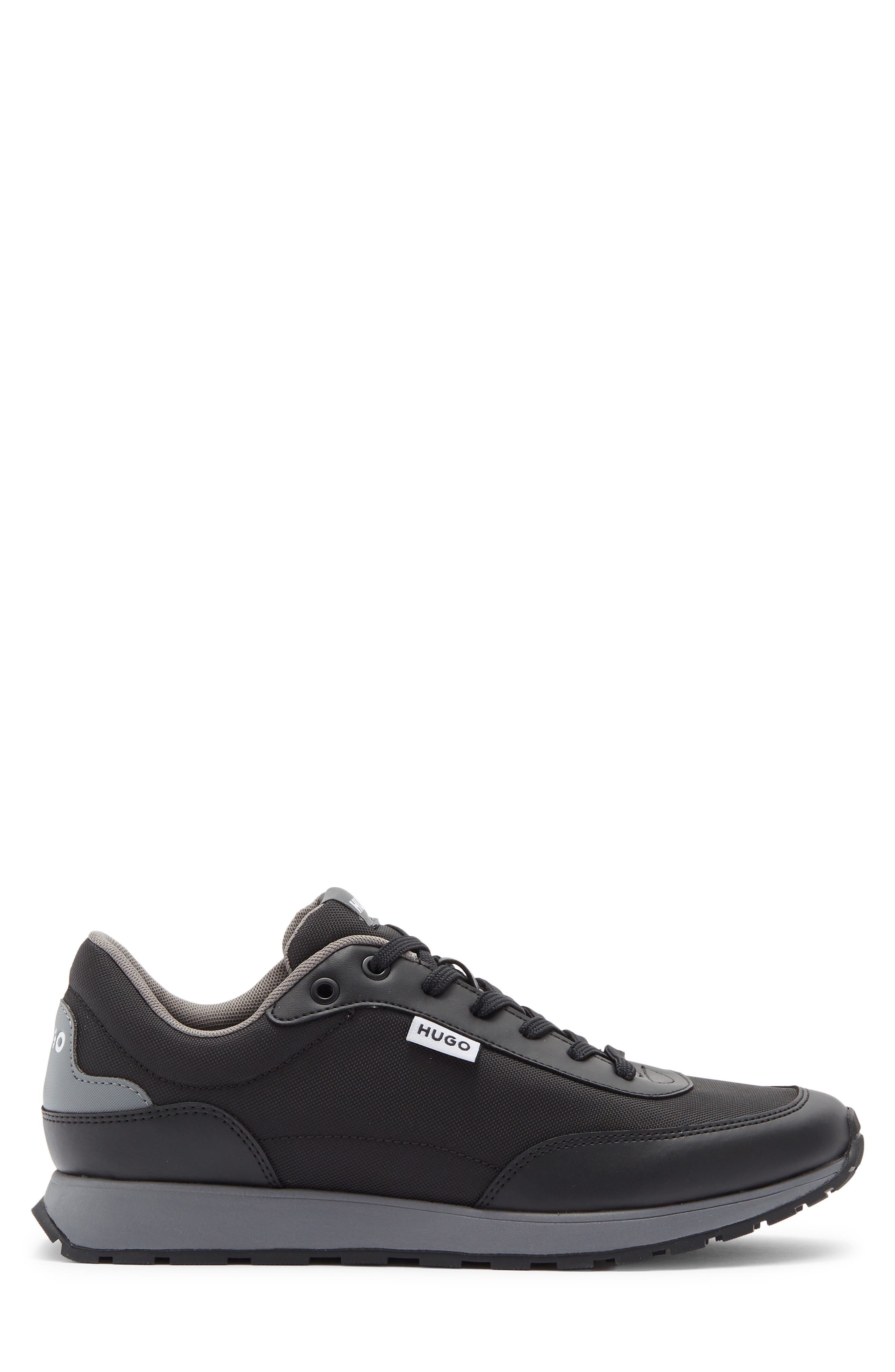 BOSS Icelin Runn Sneaker, Alternate, color, Black