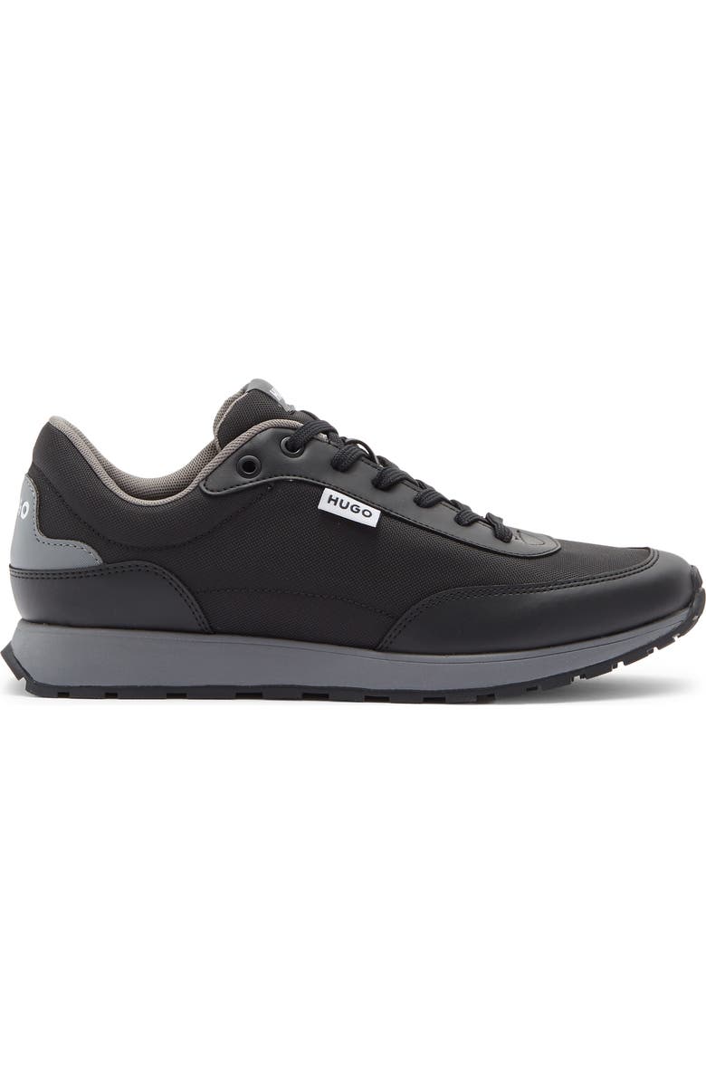 BOSS Icelin Runn Sneaker, Alternate, color, Black