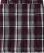 Lands' End School Uniform Girls Plaid Box Pleat Skirt Top of the Knee