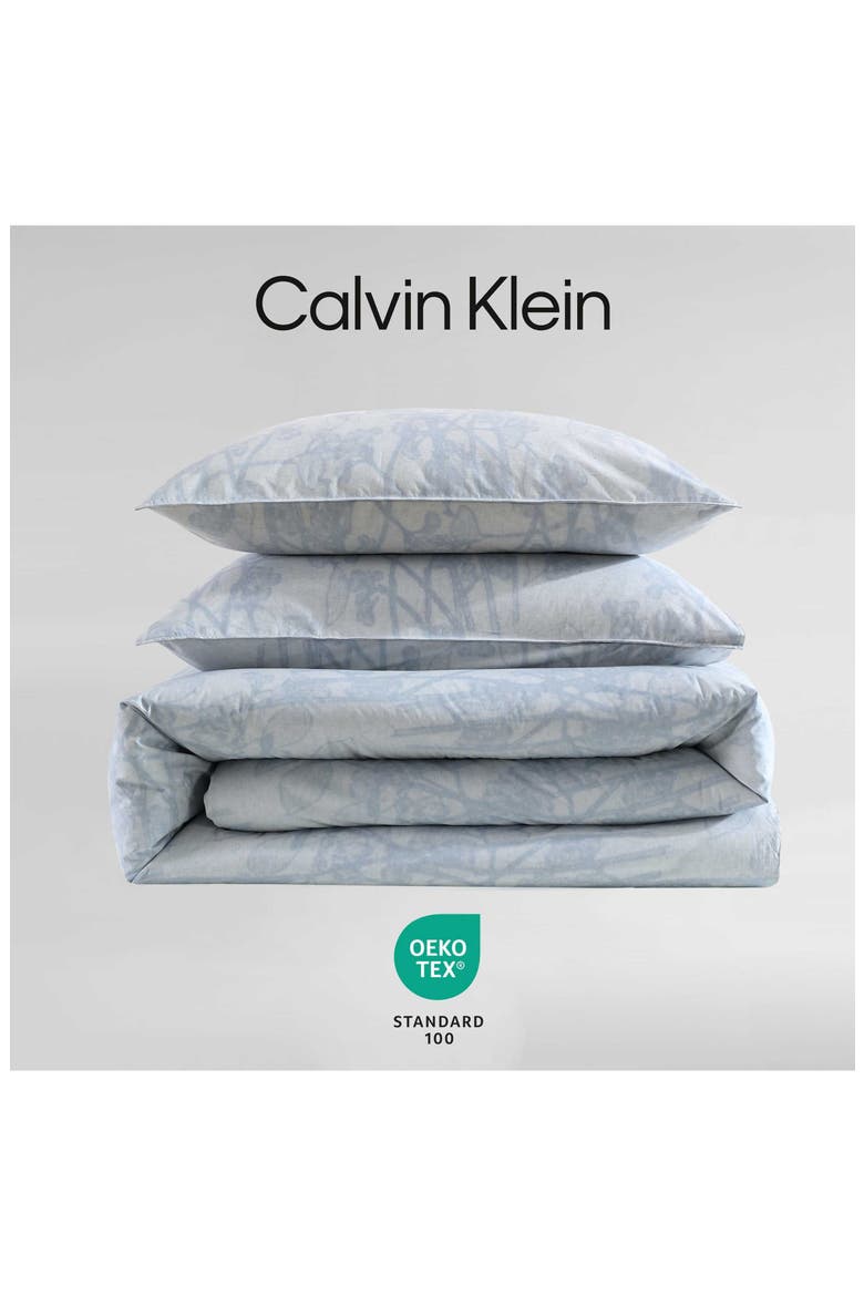 Bayberry 200 Thread Count Cotton Duvet Cover & Shams Set, Alternate, color, LIGHT / MEDIUM BLUE