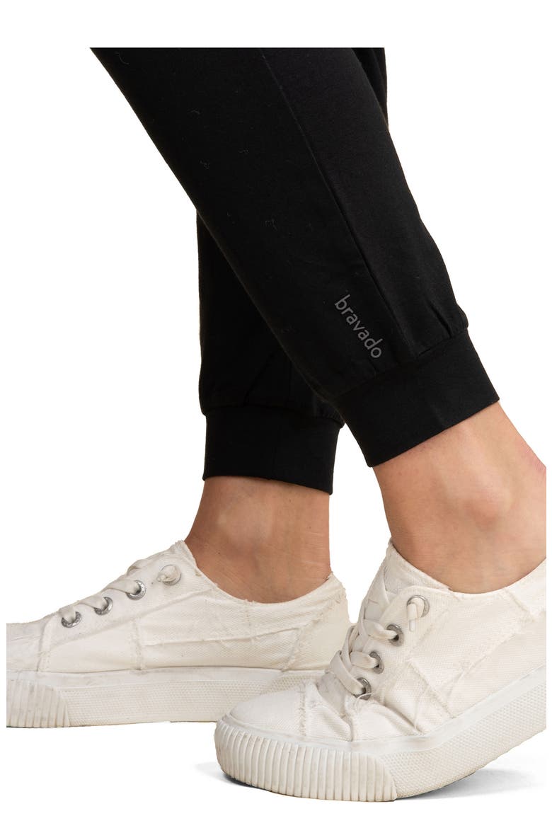 Maternity Lounge Joggers, Alternate, color, BLACK