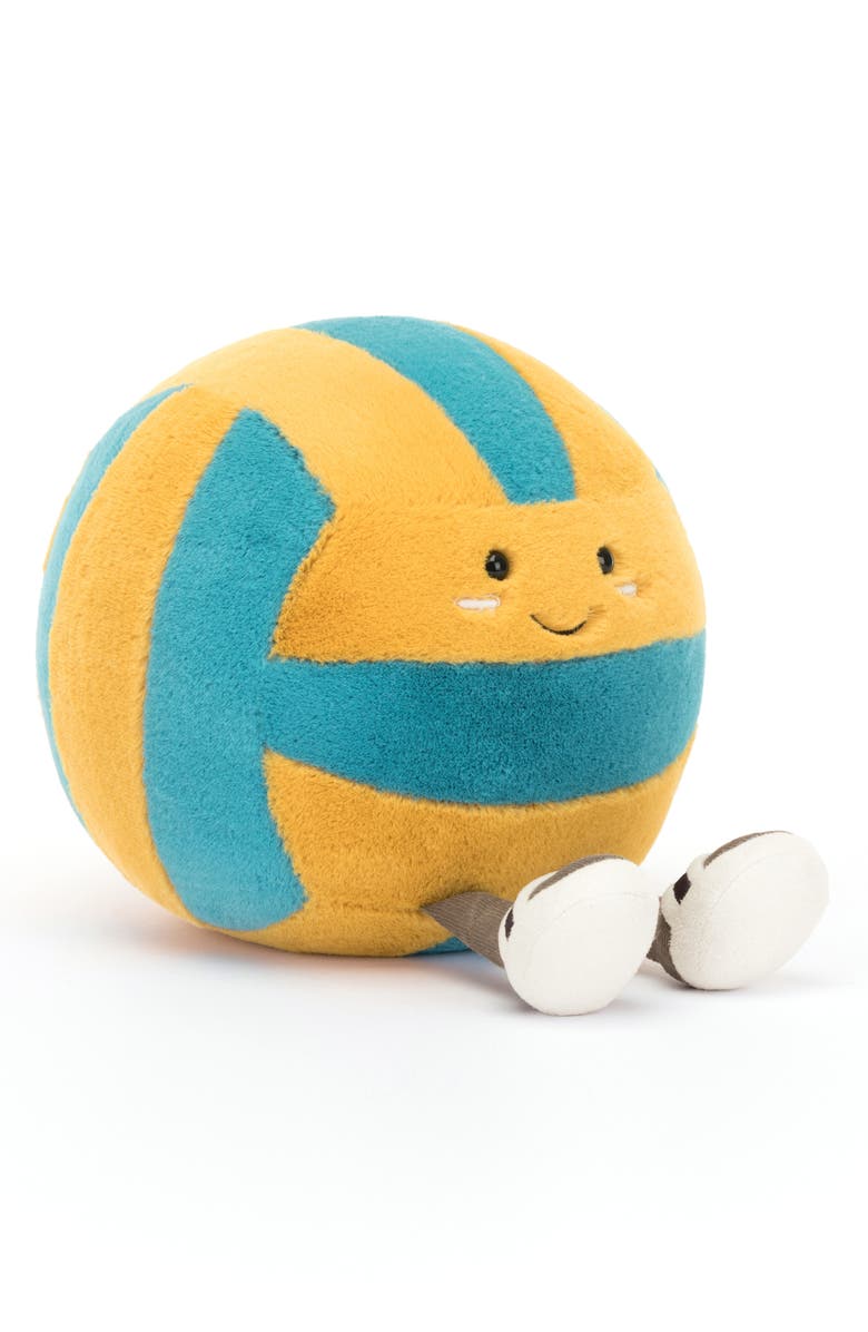 Jellycat Amuseable Beach Volleyball Plush Toy, Main, color,