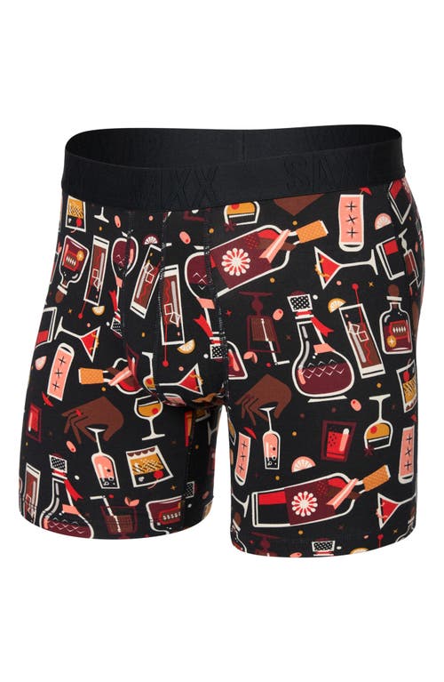 Saxx Droptemp™ Cooling Cotton Boxer Briefs In Blue