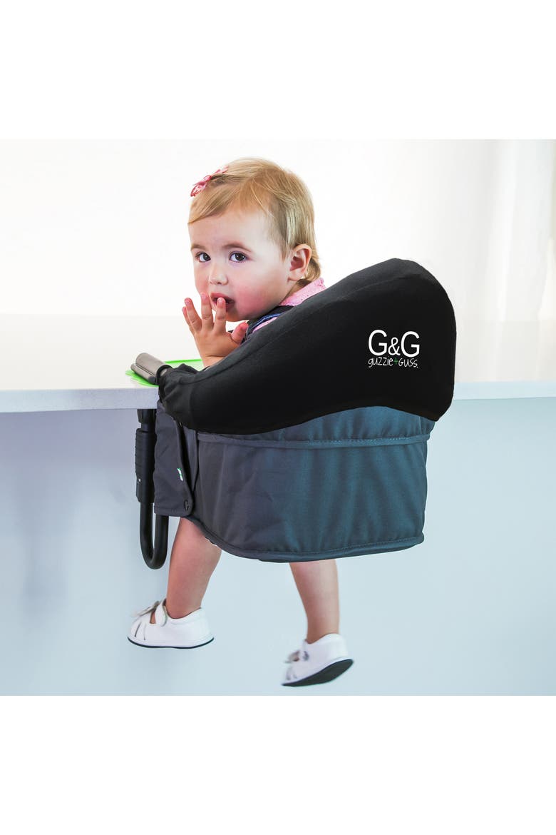 Perch Seat Liner | Protective Cover for Perch Hook-on Highchair. Machine Washable, Alternate, color, Black