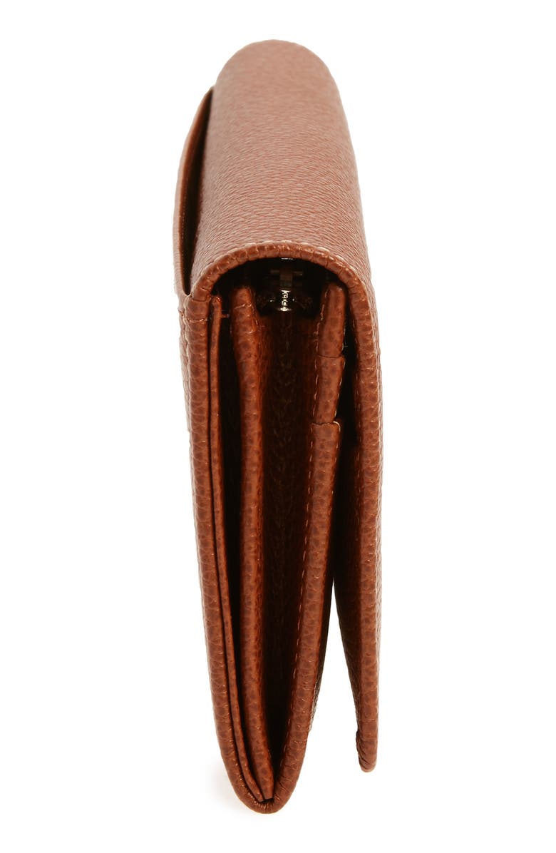 Longchamp 'Veau' Continental Wallet, Alternate, color,