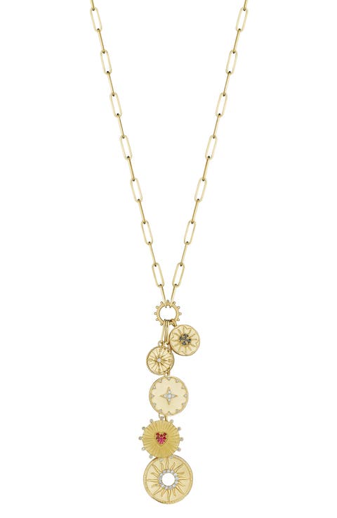 Penka 18K Gold Pendant Necklace