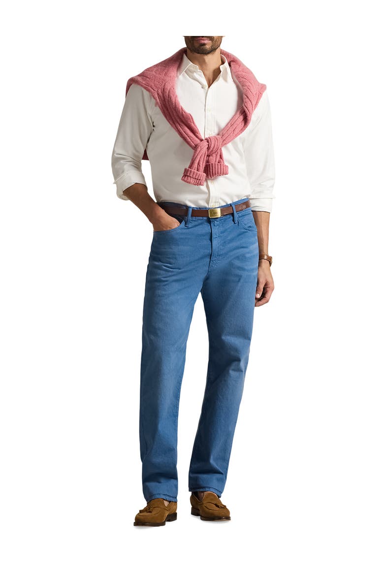 Big & Tall Varick Slim-Fit Straight-Leg Jeans, Alternate, color, DELTA BLUE