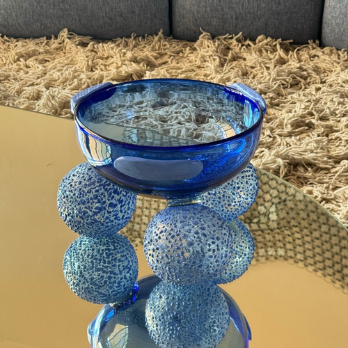 Meso Goods Laguna Large Bowl By Diego Olivero Studio In Blue