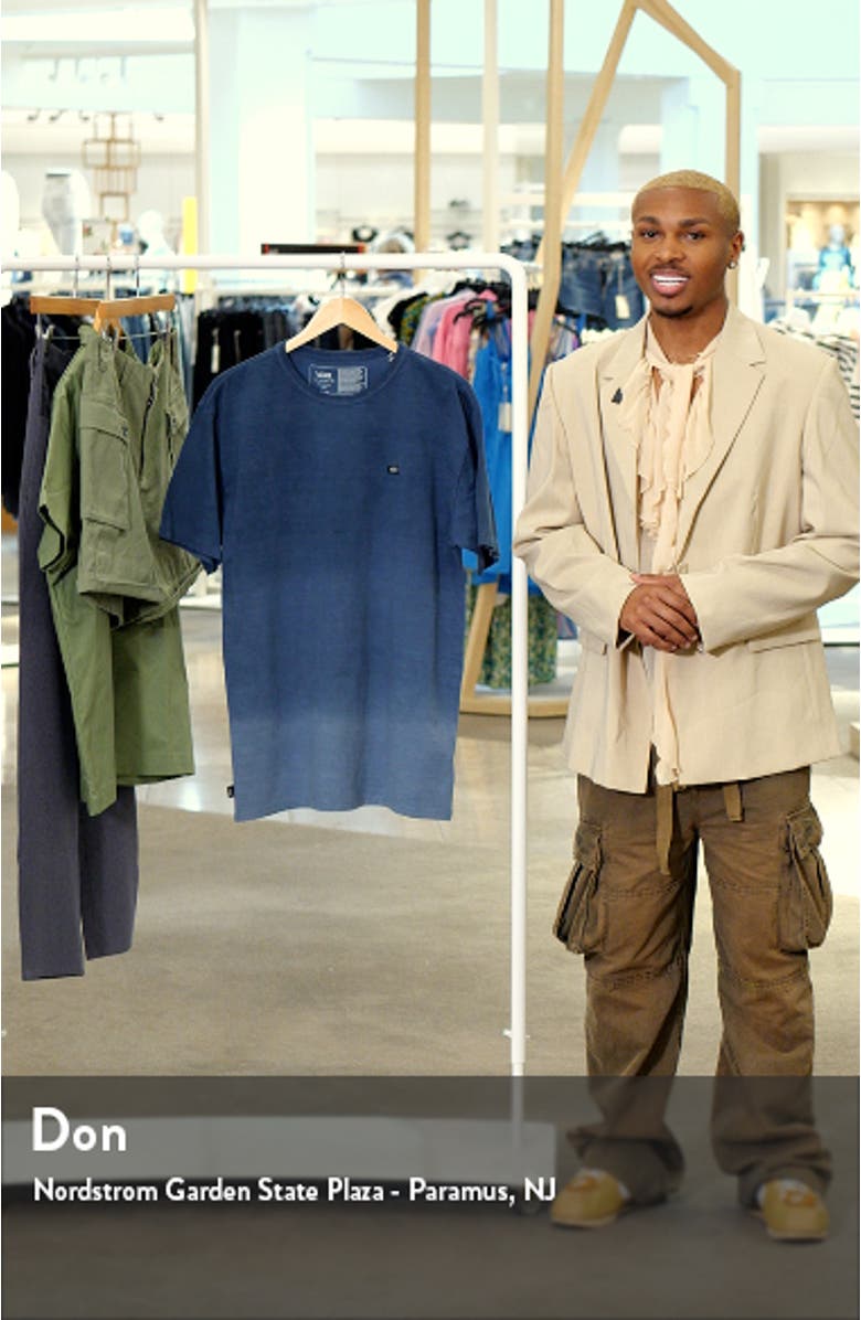 Off the Wall Dip Dye Cotton T-Shirt, sales video thumbnail