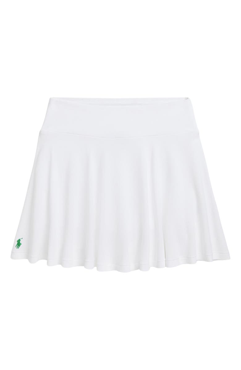 Ralph Lauren Kid's Pleated Piqué Tennis Skort, Main, color, 