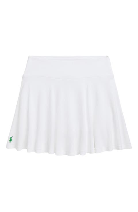 Kid's Pleated Piqué Tennis Skort (Big Kid)
