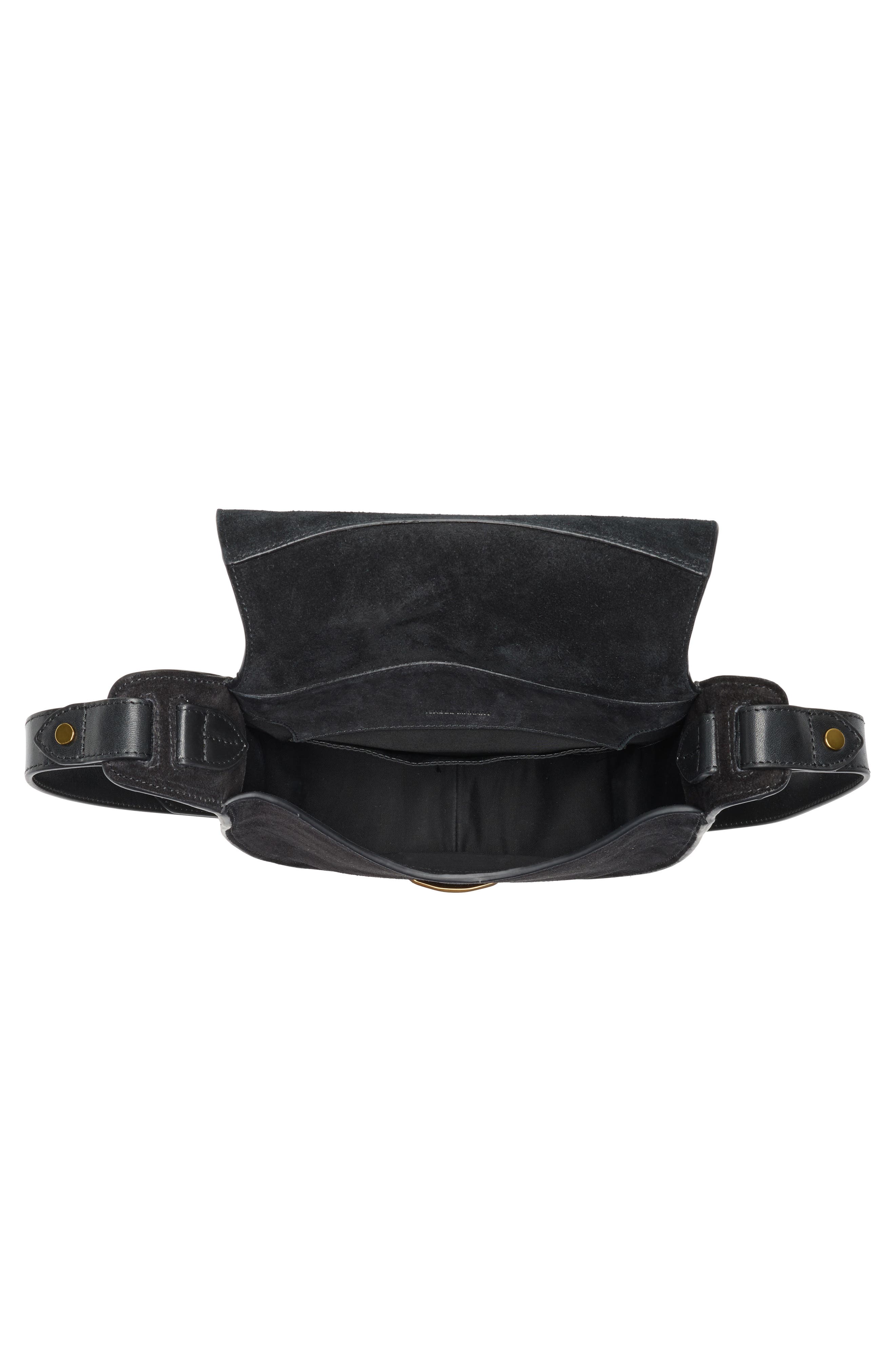 Isabel Marant Botsy Suede Crossbody Bag, Alternate, color, 