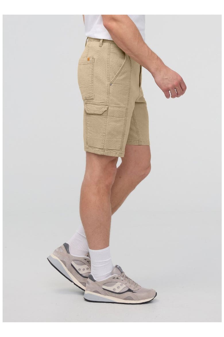 Stretch Canvas Cargo Short, Alternate, color, Tan
