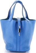 Pre-Owned Hermes Picotin Lock Bag Clemence PM