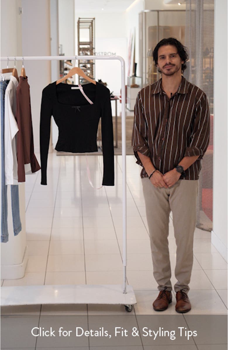 Bow Corset Top, sales video thumbnail