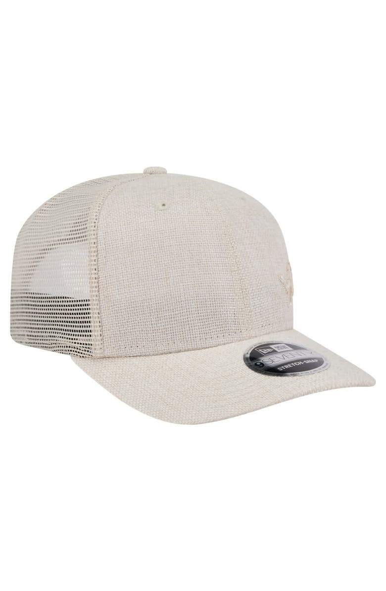 New Era Men's New Era Natural Detroit Lions Flawless 9SEVENTY Stretch-Snap Hat, Alternate, color, 